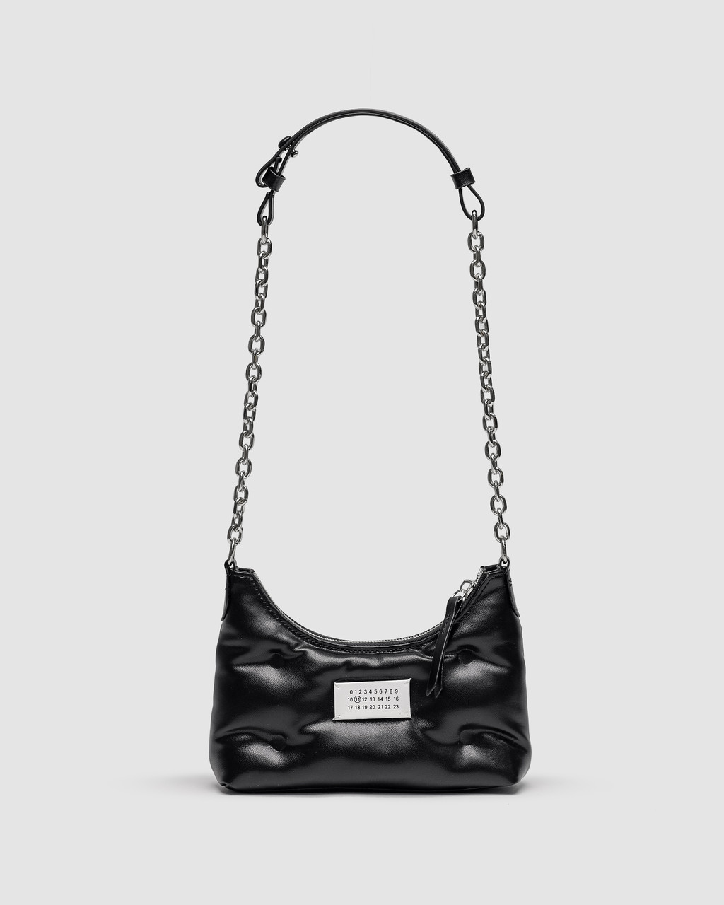 💎 Maison Margiela Black Glam Slam Small Shoulder Bag 21 х 15 х 4 см, фото 1