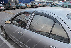 Вітровики вікон Ніссан Альмера 2 N16 (дефлектори бічних вікон Nissan Аlmera 2 N16)
