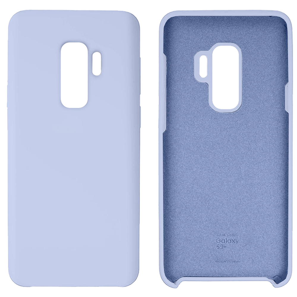 Чохол Silicone case Camera Protective для Samsung S9 Plus (13) ліловий Lilac