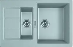 Кухонна мийка Franke S2D 651 78 Stone Gray (1430618687)