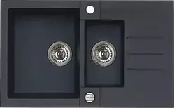 Кухонна мийка Alveus Rock 70 чорний 1217091