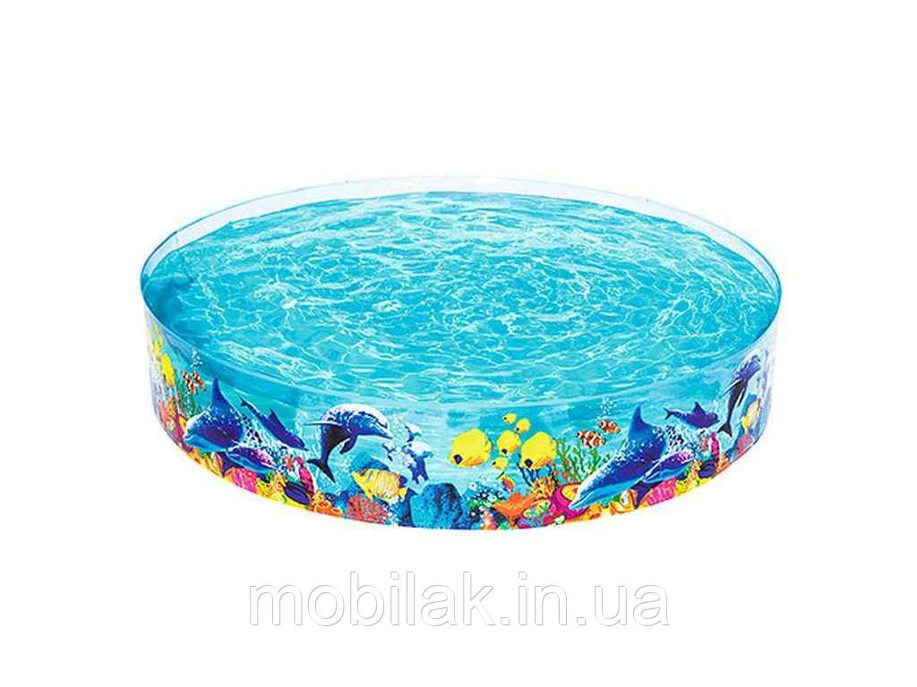 Басейн каркасний Рибки 244-46см 2074л 55 031 ТМ BESTWAY