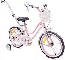 Дитячий велосипед Sun Heart Bike 16 дюймів Рожевий
