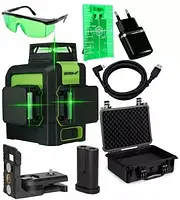 Лазерний рівень Dedra Multilaser 3D зелений промінь (MC0904)