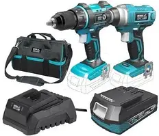 Набір електроінструментів Dedra Ded7041 Ded7045 Ded7032 Ded7038 + Ded7001 (E1374788)