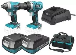 Набір електроінструментів Dedra Ded7040 + Ded7045 + Ded7032 + Ded7038 + Ded7001 (E1374784)