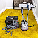 Вертикальний відпарювач Zepline 3500W ручний підлоговий відпарювач з резервуаром 2.5 л, фото 7