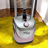 Вертикальний відпарювач Zepline 3500W ручний підлоговий відпарювач з резервуаром 2.5 л, фото 3