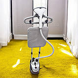 Вертикальний відпарювач Zepline 3500 Вт на телескопічній стійці з баком 2.5 л і функцією самоочищення, фото 3