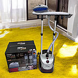 Вертикальний відпарювач Zepline 3500 Вт на телескопічній стійці з баком 2.5 л і функцією самоочищення, фото 7