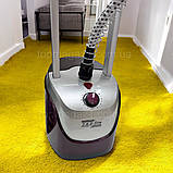 Вертикальний відпарювач Zepline 3500 Вт на телескопічній стійці з баком 2.5 л і функцією самоочищення, фото 4