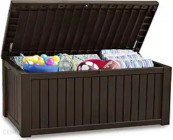 Садова скриня для зберігання інструментів Keter Terrace ROCKWOOD BOX 570L Коричневий