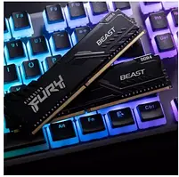Пам'ять Пам'ять для настільних комп'ютерів Kingston FURY 128 GB (4x32GB) DDR4 3200 MHz Beast (KF432C16BBK4/128)