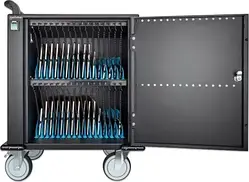 Зарядна станція Manhattan USB-C Power Delivery 576 Вт, 32 порти/слот, чорний