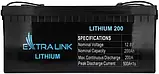 Акумулятор Extralink Lifepo4 200Ah 12.8V Bms (EX.30479), фото 2