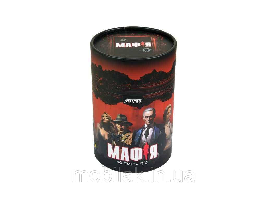 Настільна гра Мафія українською мовою 30698 ТМ STRATEG, фото 1