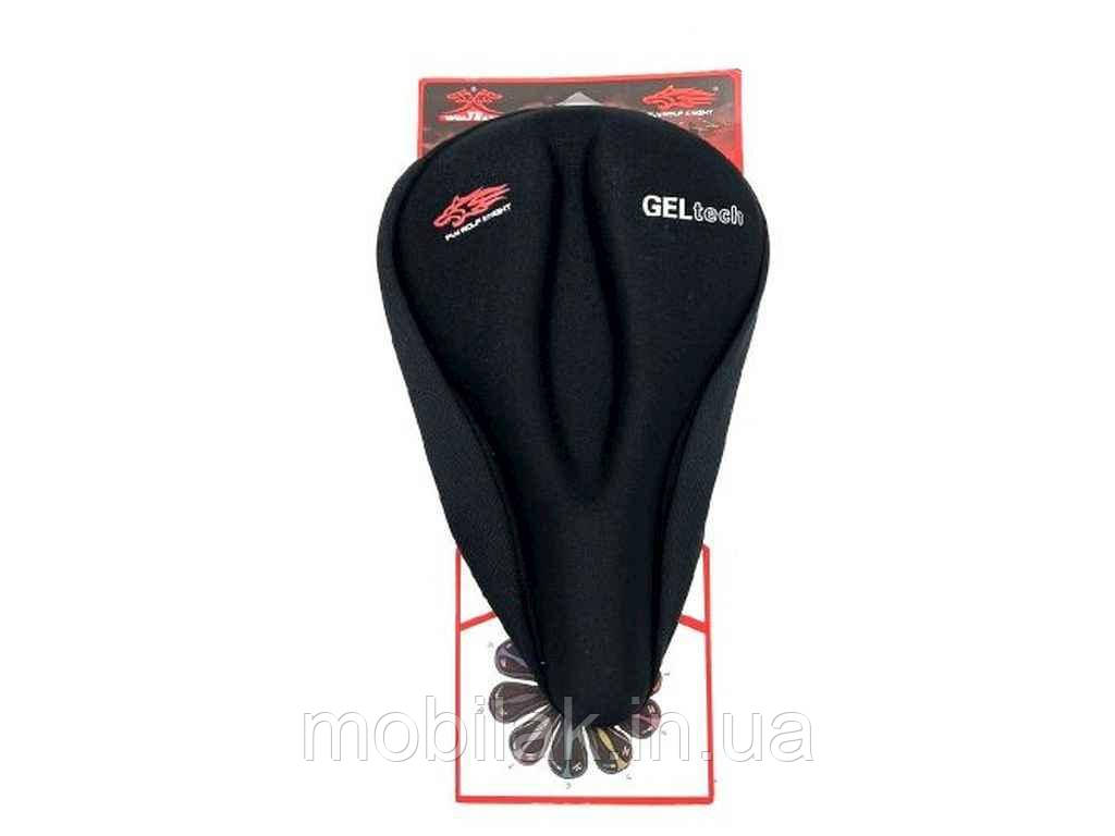 Чохол-накладка на сідло GEL-tech для велосипеда 29*19см VL97787 ТМ STENSON, фото 1