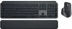 Комплект: клавіатура і миша Logitech MX Keys S PLUS PALMREST + MX Master 3S Combo Graphite UA (920-011614)