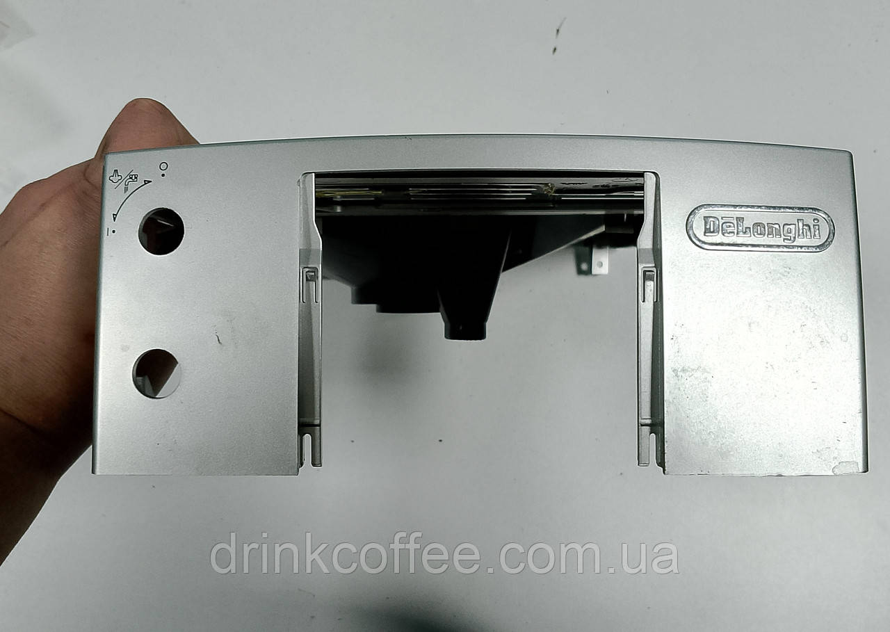 Верхня панель кришка в складі для кавомашини DeLonghi ECAM 25.120.SB_3 б/у