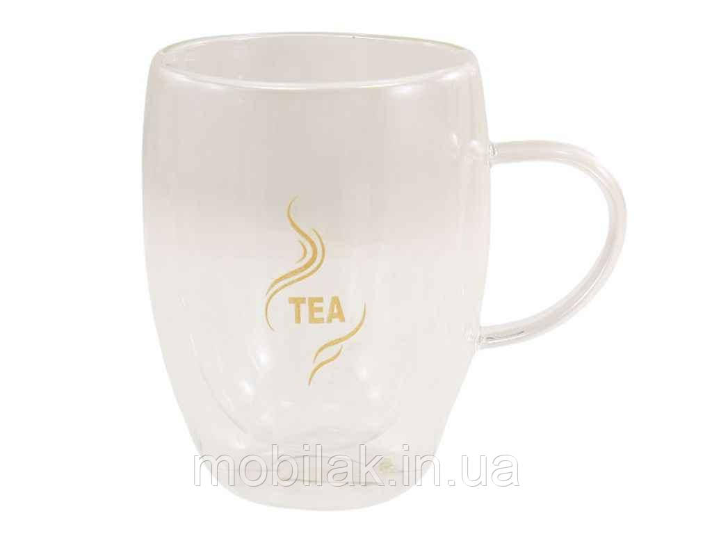 Чашка з подвійними стінками 400мл TS24S03B Tea ТМ lUMINES