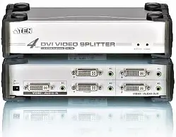 Розгалужувач DVI та Аудіо ATEN VS164 4-портовий