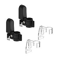 Кріплення настінне для трубчастого радіатора MB-FIX чорний регульований (Італія) 116061