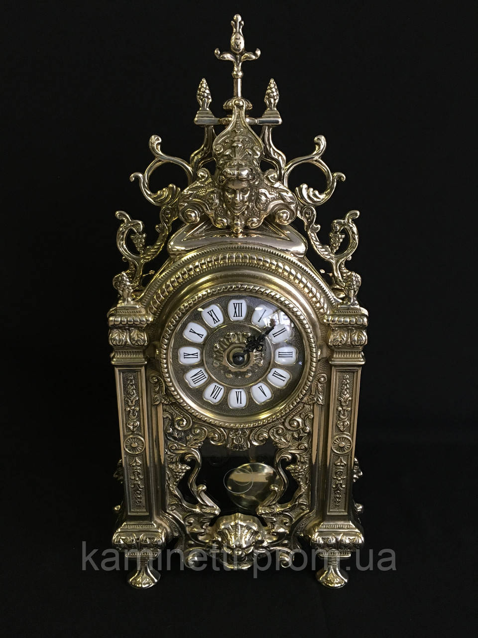 Часы латунные настольные с маятником Stilars 1378 - фото 5 - id-p458283014