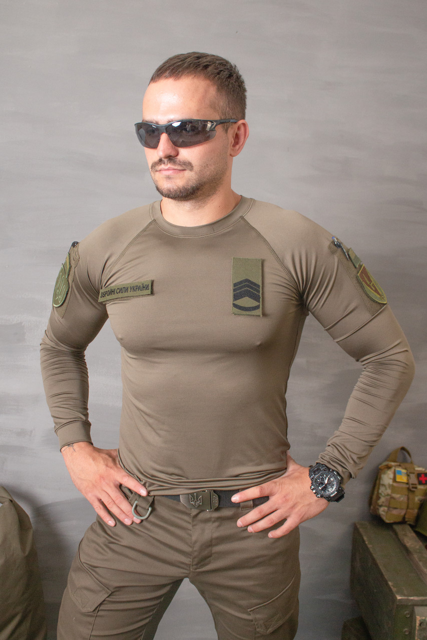 Лонгслів тактичний Fusion, ТМ КОRКА, олива