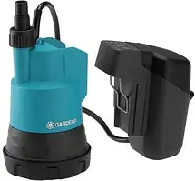 Gardena Akumulatorowa pompa zanurzeniowa do czystej wody 2000/2 18V P4A (z akumulatorem) (14600-20)