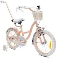 Sun Baby Rower Dziecięcy Flower 16 Cali Dla Dziewczynki Morelowy