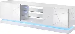 Тумба під ТВ Cama Qiu 200 МДФ White Gloss (695869)