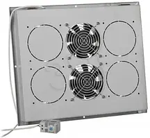 Панельний стельовий вентилятор Triton, 2 вентилятори, 220 В/30 Вт, термо. Ракчx03X3