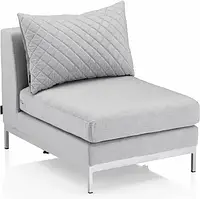 Модульний елемент меблів Moduł Środkowy Ego Modular Srebrno-Szary Kettler