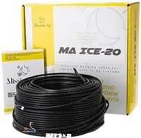 Нагрівальний кабель Kabel grzewczy przeciwoblodzeniowy MA ICE-20W/m 150 m