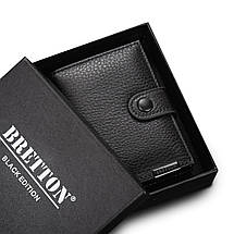 Гаманець BE Чоловічий BRETTON 163-22 black, фото 6