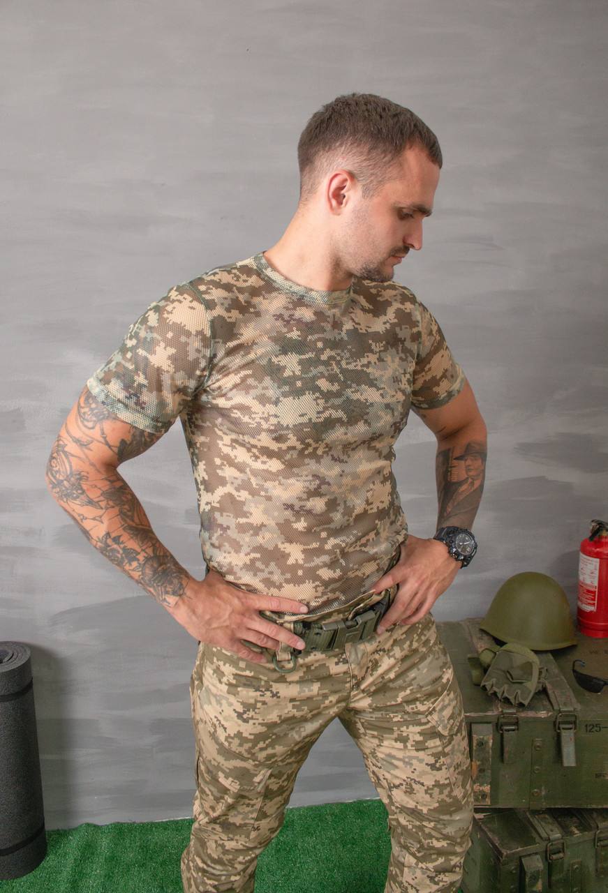 Футболка Сітка База піксель