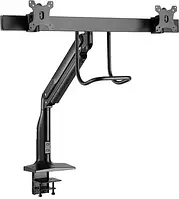 Обладнання для презентацій Hagor Ha Gasliftarm Dual Ruchomy Uchwyt Do Monitora Biurkowego 10Kg (8703)