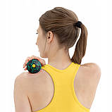 Масажний м'яч 4FIZJO EPP Ball 08 Black/Green (P-5907222931233), фото 7