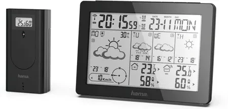 Метеостанція Stacja pogodowa Hama Meteotime (186369), фото 1