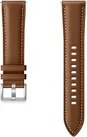 Ремінець для розумного годинника Samsung Pasek Stitch Leather Band 20mm do Galaxy Watch 3 41mm Brązowy (ET-SLR85SAEGEU)