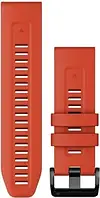 Ремінець для розумного годинника Silikonowy pasek QuickFit Fenix 7x Flame Red 26mm