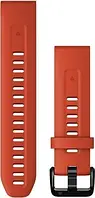 Ремінець для розумного годинника Silikonowy pasek QuickFit Fenix 7s Ognistoczerwony 20mm
