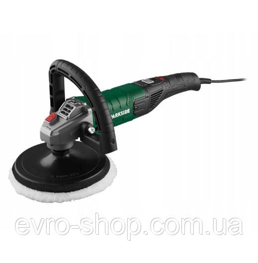 Електрична ротаційна полірувальна машина 1200 Вт Ø 180 мм PPM 1200 A1 PARKSIDE, фото 1