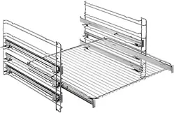 Аксесуар для кухонної техніки Electrolux Prowadnice Teleskopowe Elektryczny Tr3Lv