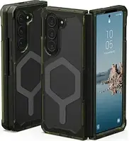 Чохол для телефону Etui Magnetyczne Urban Armor Gear Uag Plyo Pro Do Galaxy Z Fold5 Przezroczysto Zielone