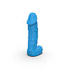 Свічка у формі члена Pure Bliss MINI Blue 15 см, фото 5
