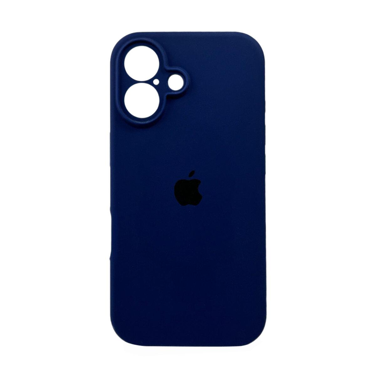 Чохол для смартфона Silicone Full Case AA Camera Protect for Apple iPhone 16 55, Mid Black