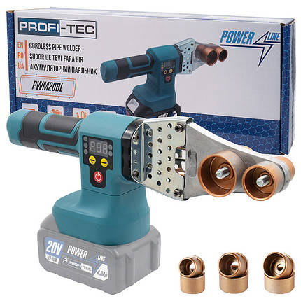 Акумуляторний паяльник PROFI-TEC PWM20BL POWERLine, фото 1
