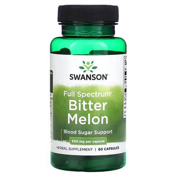Swanson Full Spectrum Bitter Melon 500 mg 60 капсул