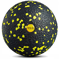 Масажний м'яч 4FIZJO EPP Ball 12 4FJ0057 Black/Yellow